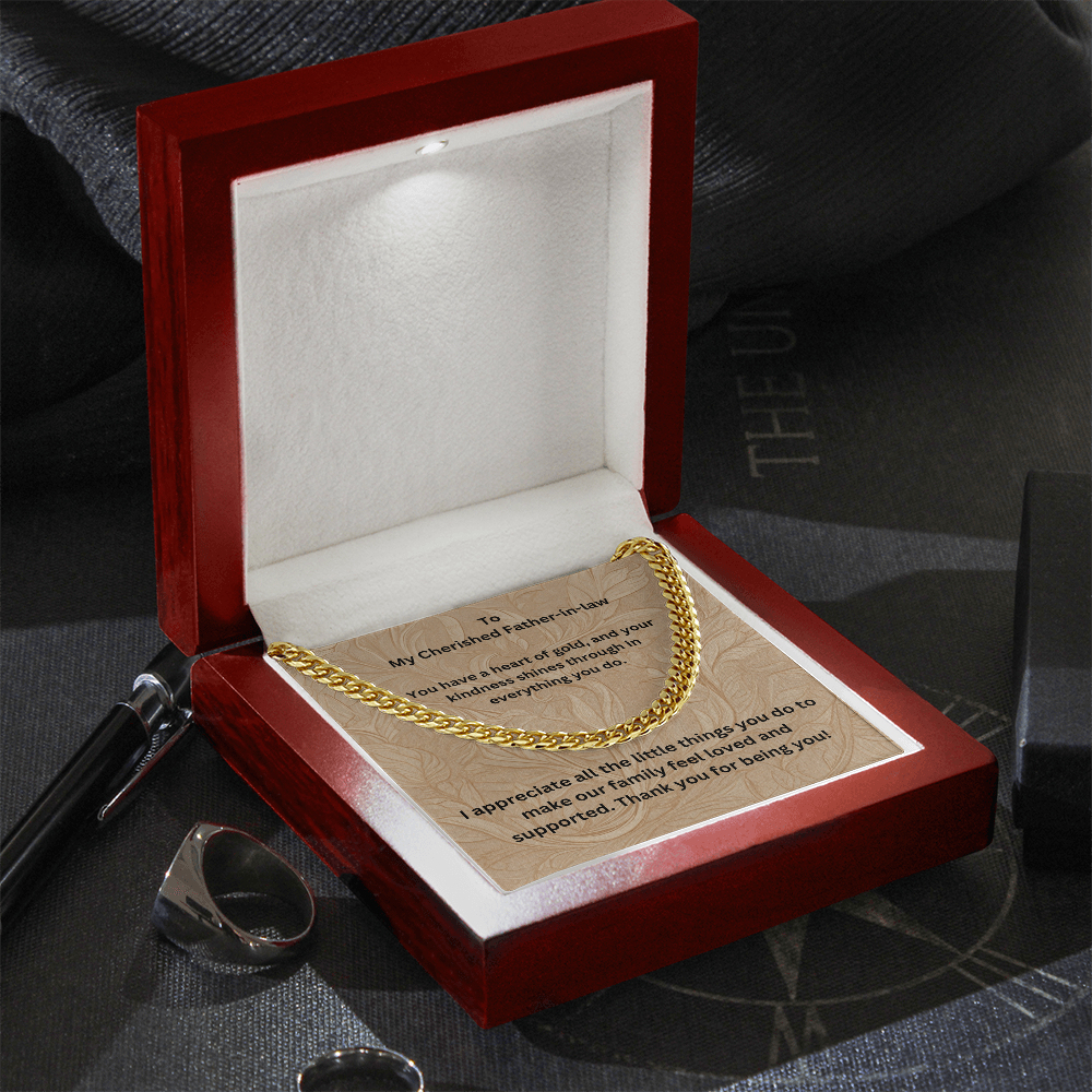 To My Cherished Father-In-Law