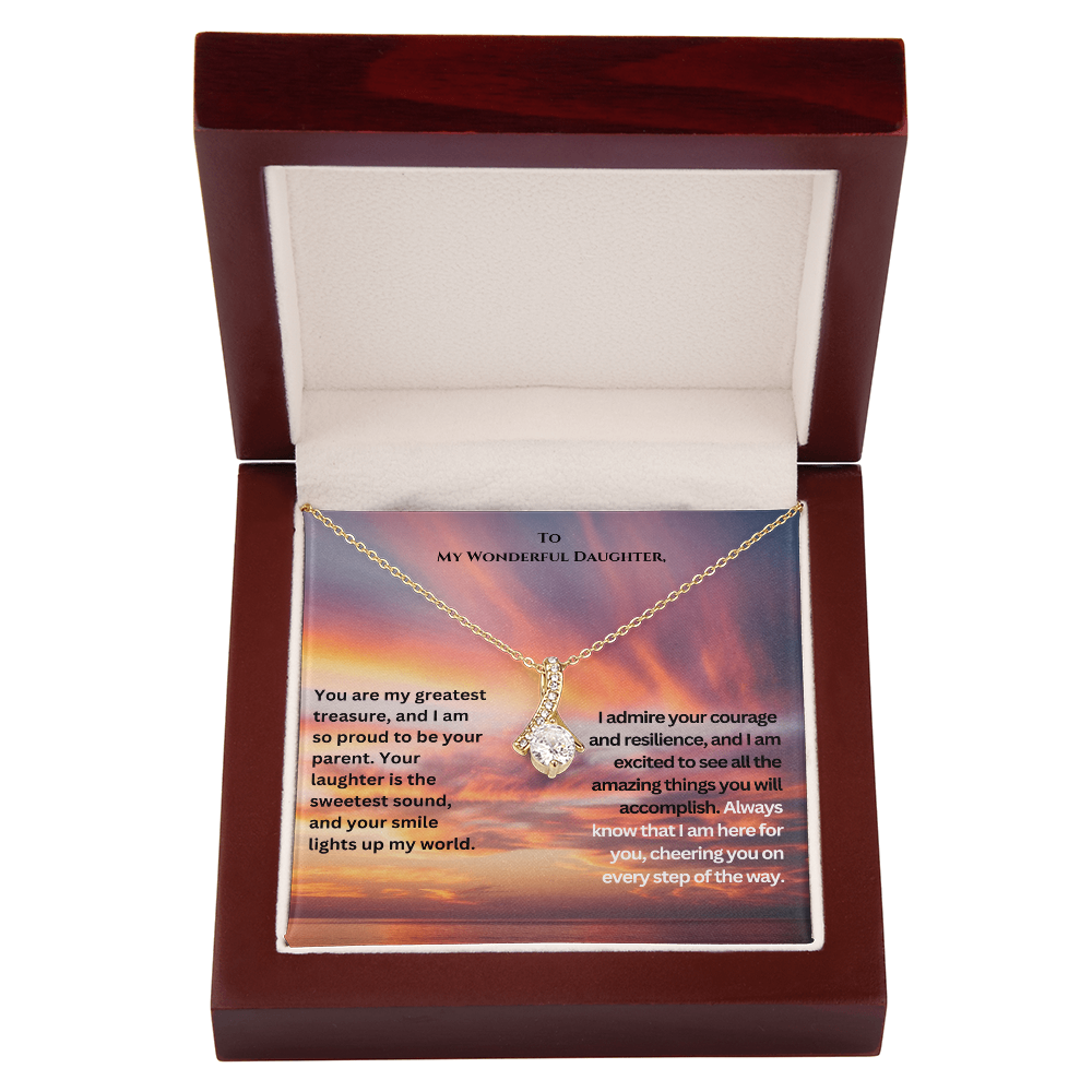 To My Wonderful Daughter- My Light