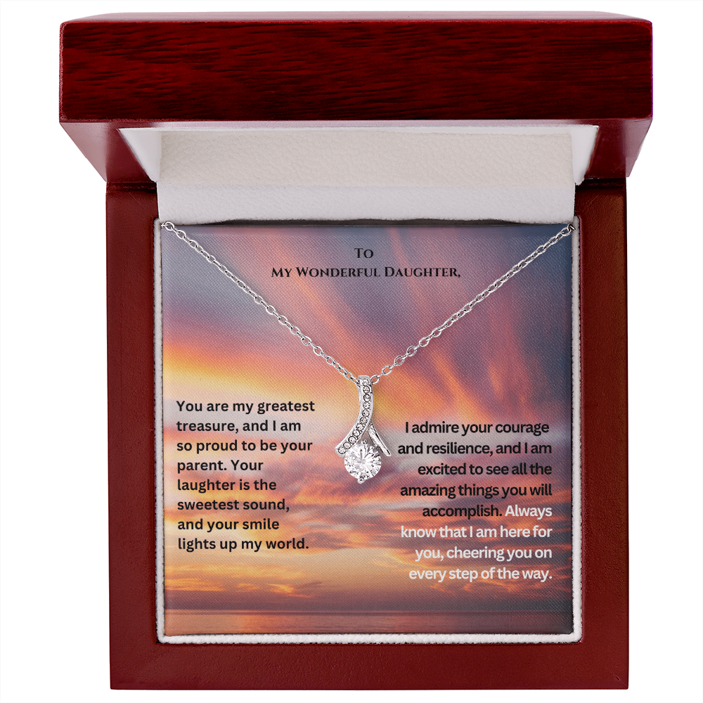 To My Wonderful Daughter- My Light