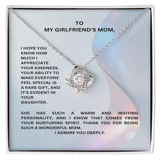 To My Girlfriend's Mom- I Admire You Deeply
