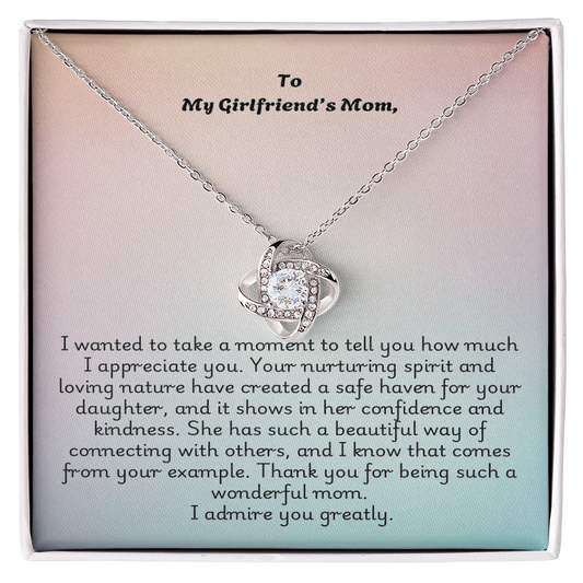 To My Girlfriend's Mom- Admirable mom