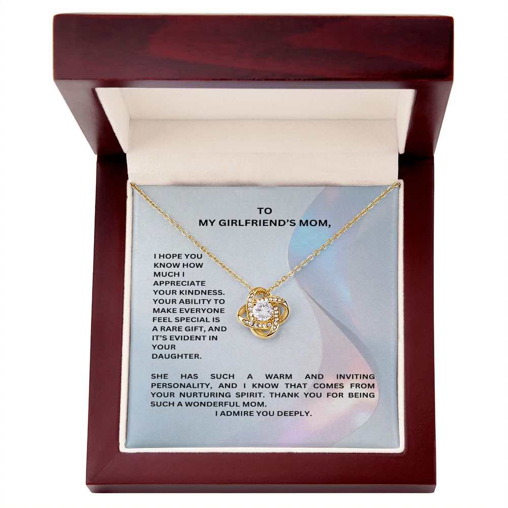 To My Girlfriend's Mom- I Admire You Deeply