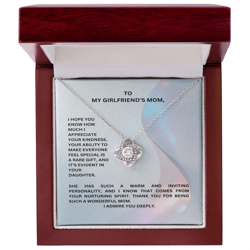 To My Girlfriend's Mom- I Admire You Deeply